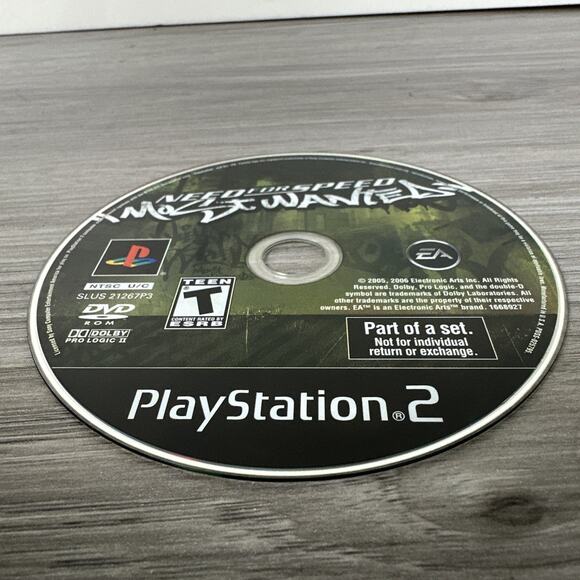 Need for Speed: Most Wanted (PlayStation‎ 2, 2005) - Picture 2 of 6